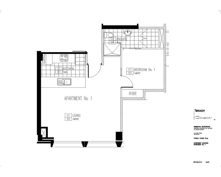Floorplan of Homely apartment listing, 1001/270 King Street, Melbourne VIC 3000
