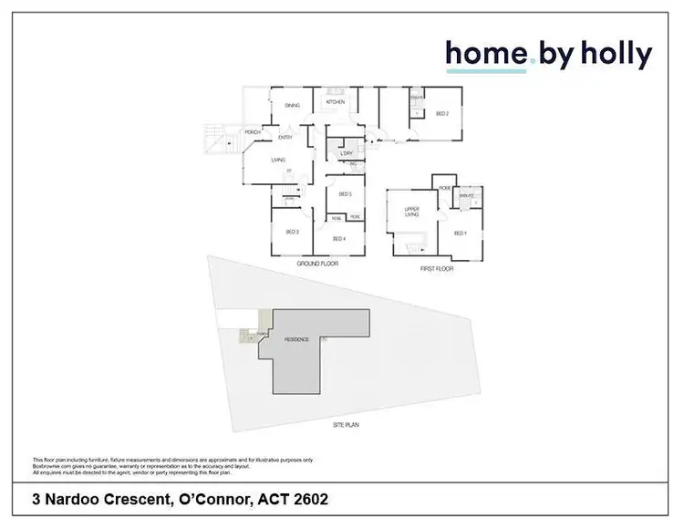 Floorplan of Homely house listing, 3 Nardoo Crescent, O'connor ACT 2602