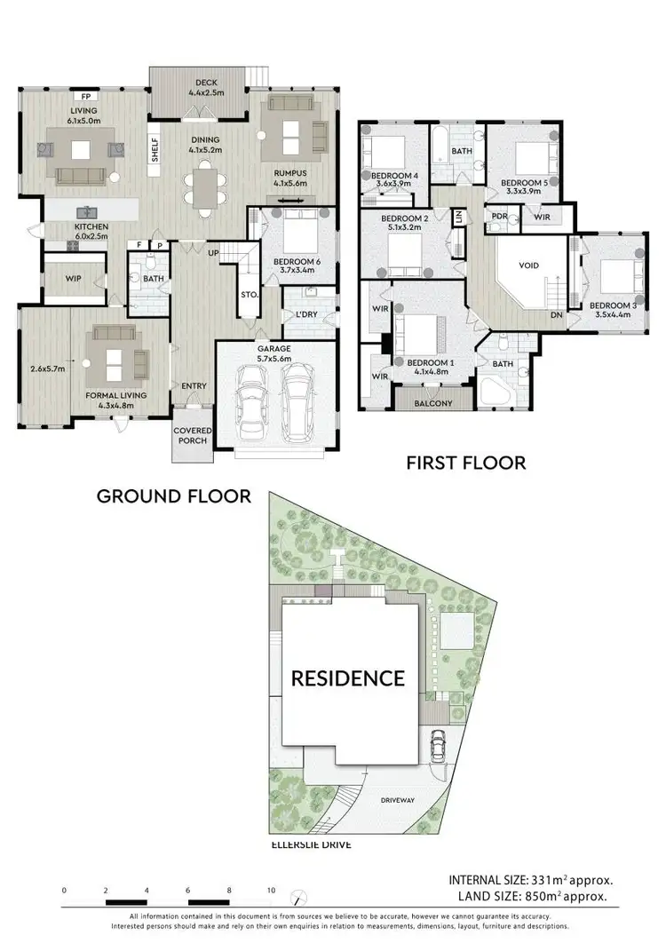 Floorplan of Homely house listing, 69 Ellerslie Drive, West Pennant Hills NSW 2125