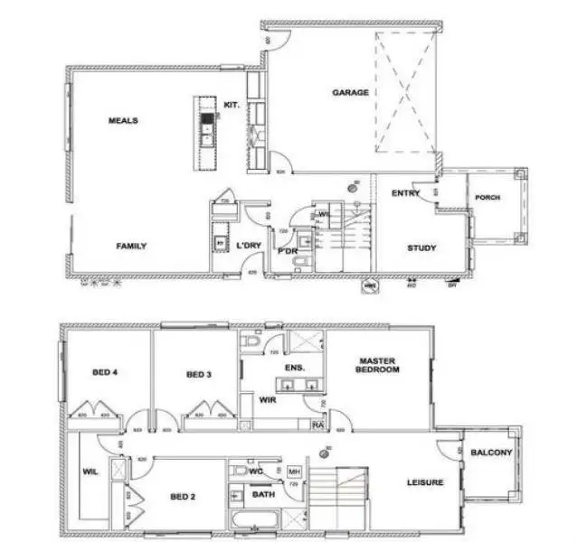 Floorplan of Homely house listing, 17 Rise Avenue, Armstrong Creek VIC 3217