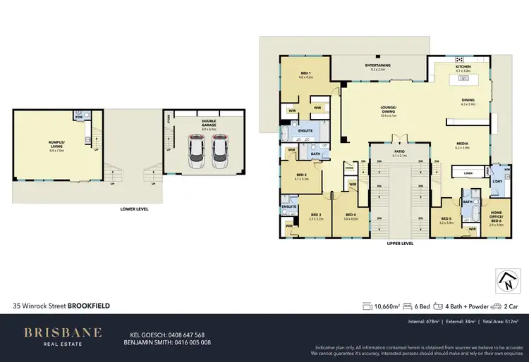Floorplan of Homely house listing, 35 Winrock Street, Brookfield QLD 4069