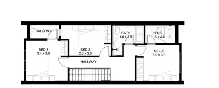 Floorplan of Homely house listing, Address available on request