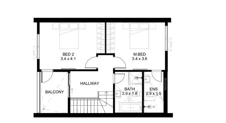 Floorplan of Homely house listing, Address available on request