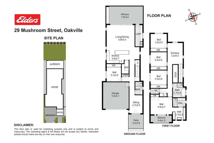 Floorplan of Homely house listing, 29 Mushroom Street, Oakville NSW 2765