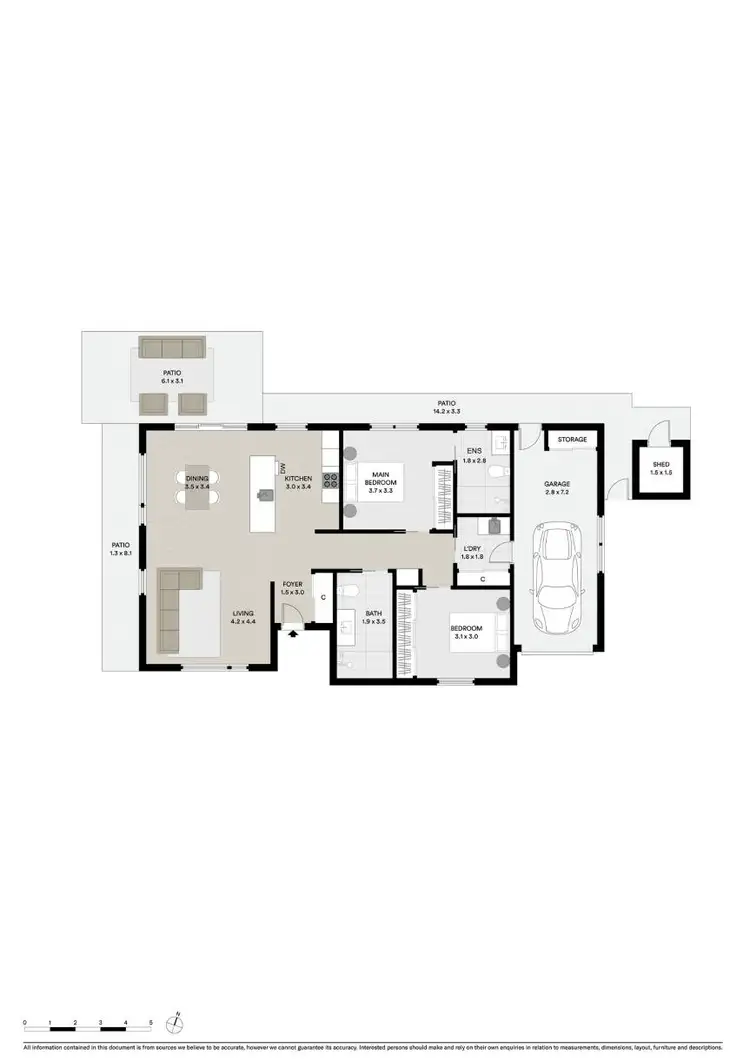 Floorplan of Homely house listing, 7/201 St Leonards Road, St Leonards TAS 7250