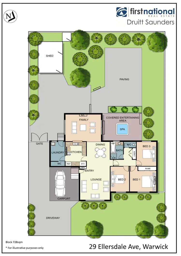 Floorplan of Homely house listing, 29 Ellersdale Avenue, Warwick WA 6024