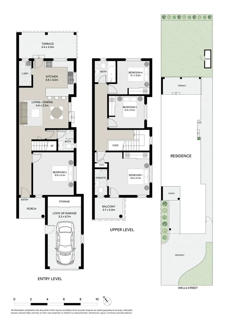 Floorplan of Homely house listing, 6A Wells Street, Chifley NSW 2036