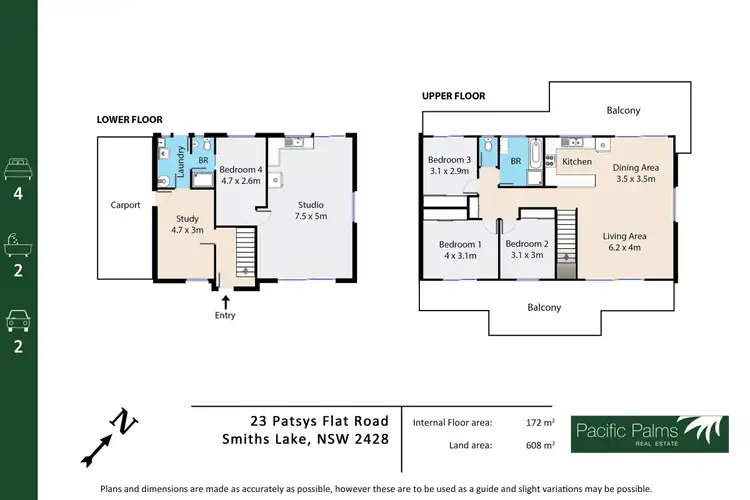 Floorplan of Homely house listing, 23 Patsys Flat Road, Smiths Lake NSW 2428