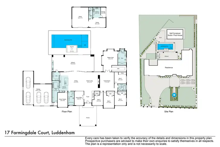 Floorplan of Homely house listing, 17 Farmingdale Court, Luddenham NSW 2745