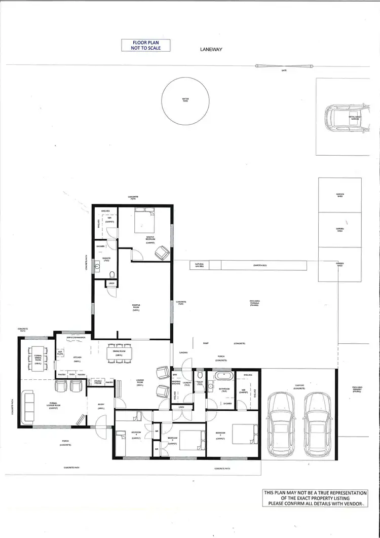 Floorplan of Homely house listing, 10 Melrose Street, Culcairn NSW 2660