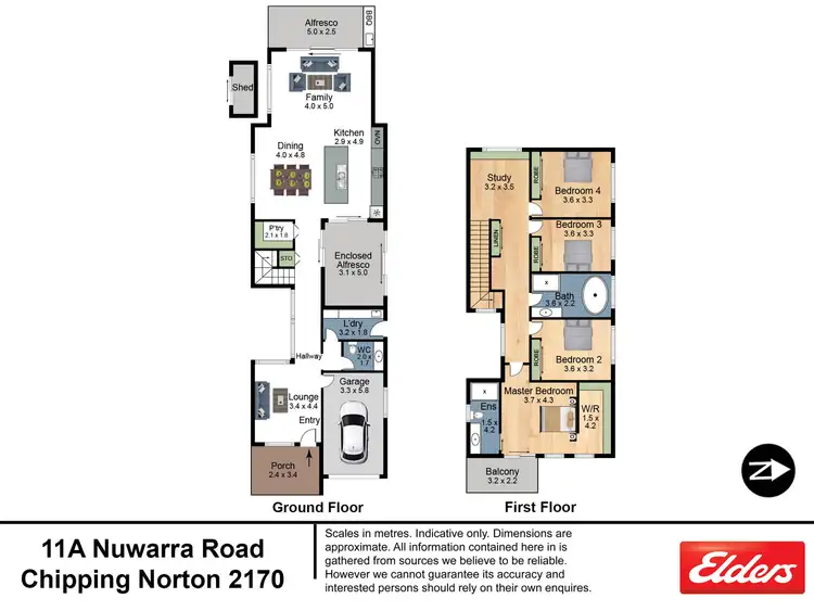 Floorplan of Homely house listing, 11A Nuwarra Road, Chipping Norton NSW 2170