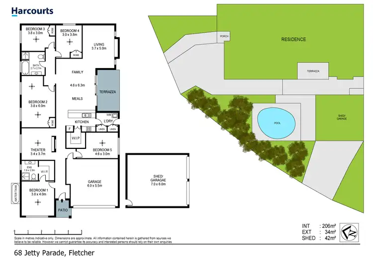 Floorplan of Homely house listing, 68 Jetty Parade, Fletcher NSW 2287