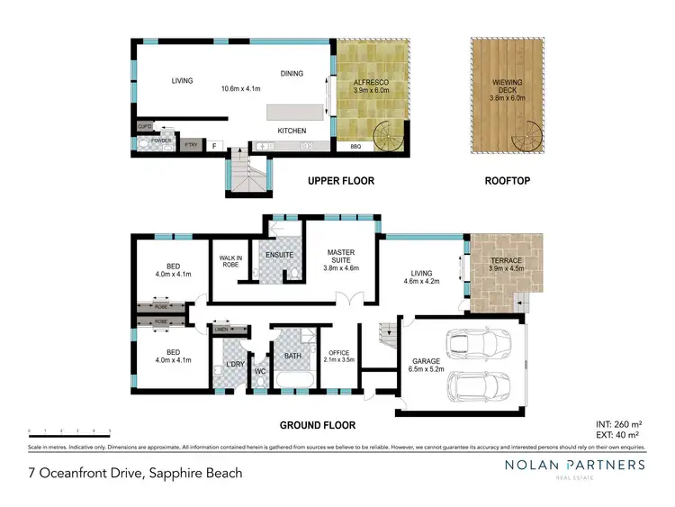 Floorplan of Homely house listing, 7 Oceanfront Drive, Sapphire Beach NSW 2450