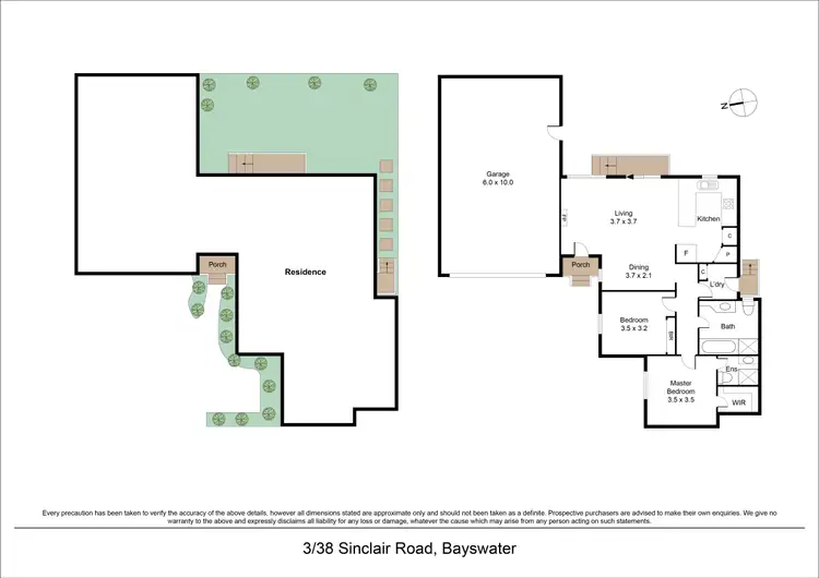 Floorplan of Homely house listing, 3/38 Sinclair Road, Bayswater VIC 3153