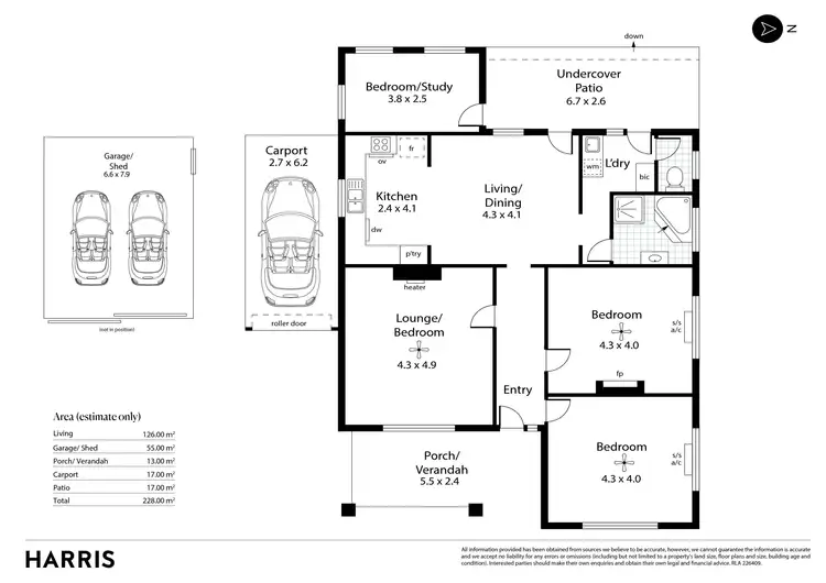 Floorplan of Homely house listing, 36 Duthy Street, Malvern SA 5061