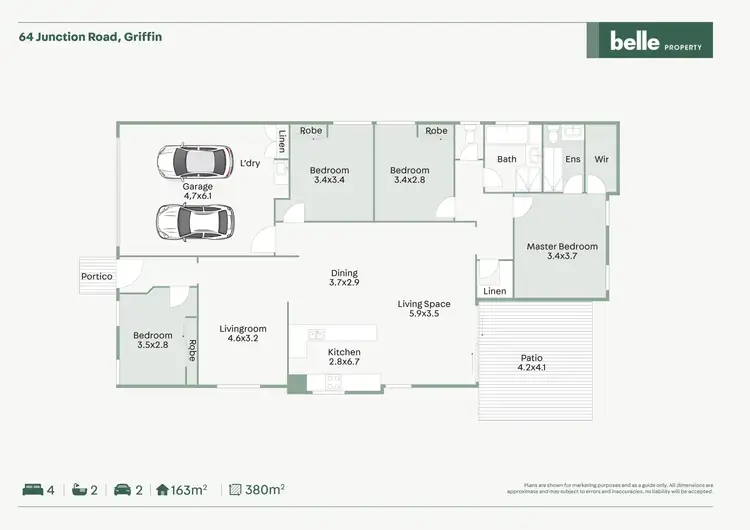 Floorplan of Homely house listing, 64 Junction Road, Griffin QLD 4503