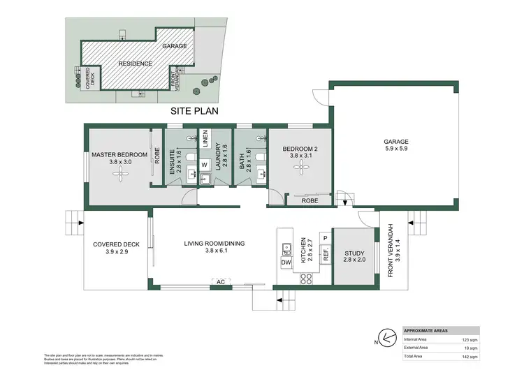 Floorplan of Homely villa listing, 48/64 Ferguson Street, Cessnock NSW 2325