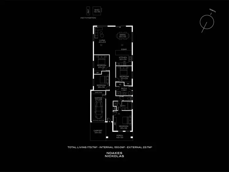 Floorplan of Homely house listing, 7A Cockshell Street, Davoren Park SA 5113