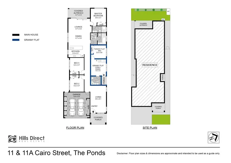 Floorplan of Homely house listing, 11 & 11A Cairo Street, The Ponds NSW 2769