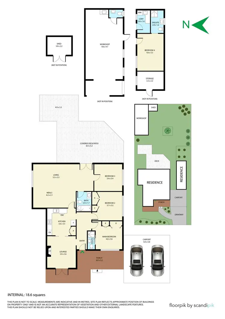 Floorplan of Homely house listing, 13 Aubrey Grove, Boronia VIC 3155