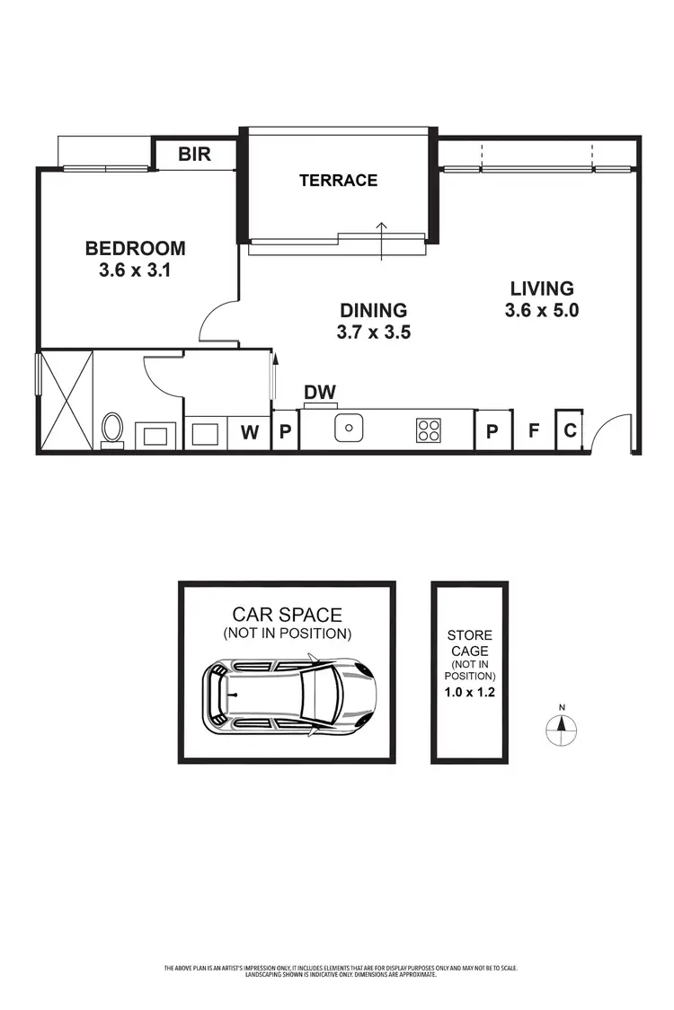 Floorplan of Homely apartment listing, 202/2a Flinders Street, Thornbury VIC 3071