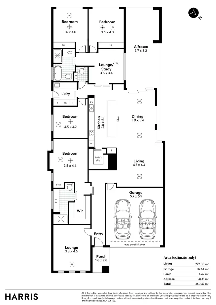 Floorplan of Homely house listing, 23 Warwick Street, Mount Barker SA 5251