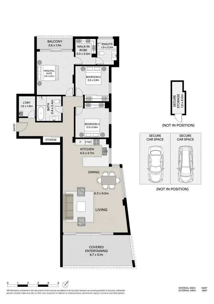 Floorplan of Homely apartment listing, 18/5 Mulkarra Avenue, Gosford NSW 2250