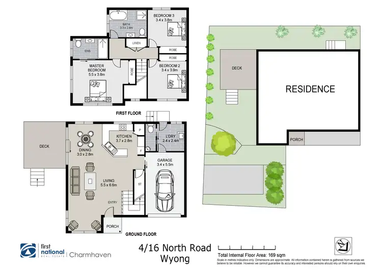 Floorplan of Homely townhouse listing, 4/16 North Road, Wyong NSW 2259