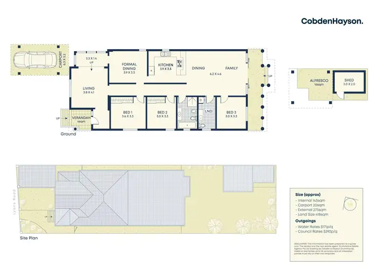 Floorplan of Homely house listing, 173 Lyons Road, Drummoyne NSW 2047