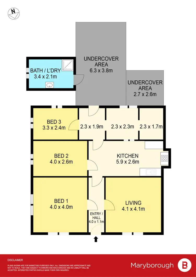 Floorplan of Homely house listing, 55 Navarre Street, Redbank VIC 3477