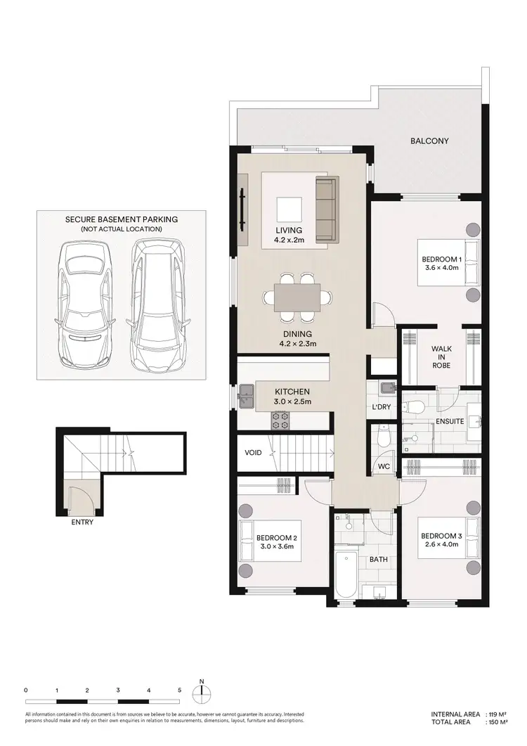 Floorplan of Homely unit listing, 10/176 Ray Road, Epping NSW 2121
