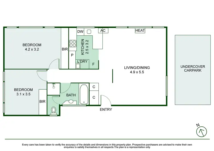 Floorplan of Homely apartment listing, 13/3 Kooyong Road, Armadale VIC 3143
