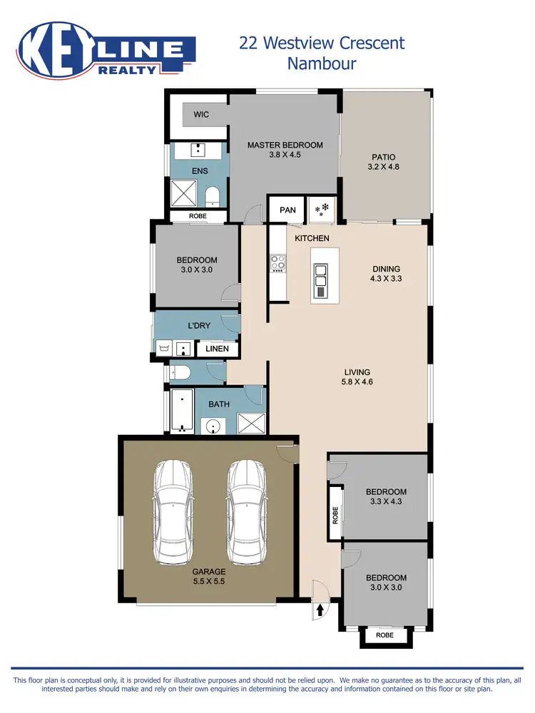 Floorplan of Homely house listing, 22 Westview Crescent, Nambour QLD 4560