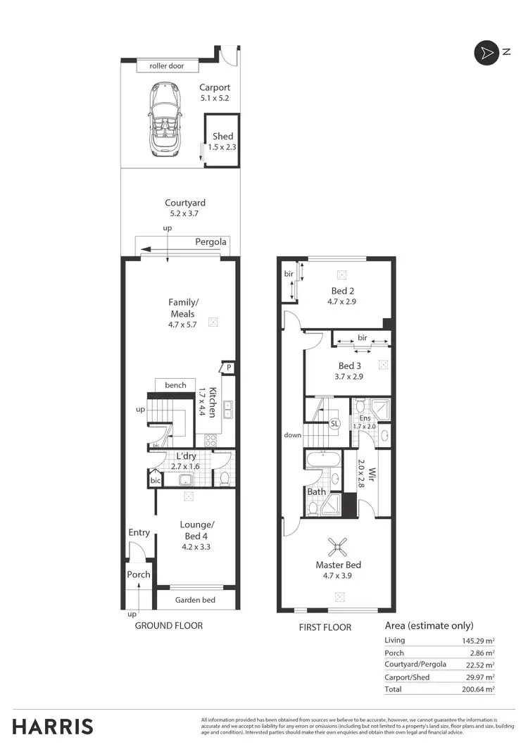 Floorplan of Homely house listing, 6 Hummock Lane, Mawson Lakes SA 5095