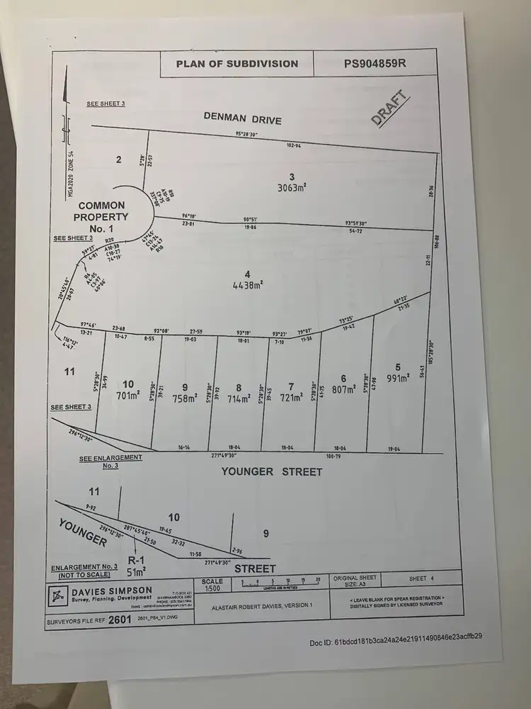 Floorplan of Homely land listing, 5 Oceanex Close, Warrnambool VIC 3280