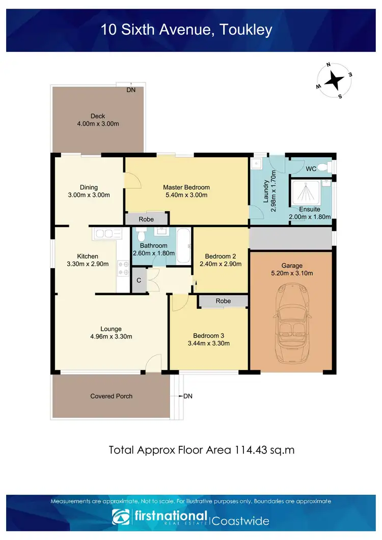 Floorplan of Homely house listing, 10 Sixth Avenue, Toukley NSW 2263