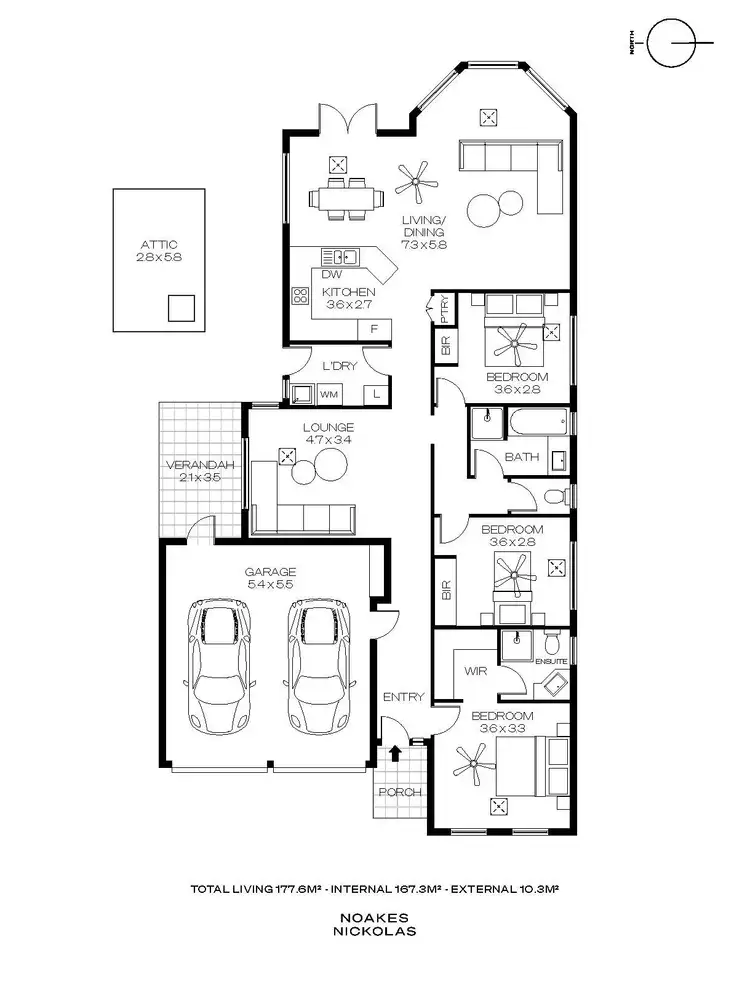 Floorplan of Homely house listing, 129A Morphett Road, Morphettville SA 5043