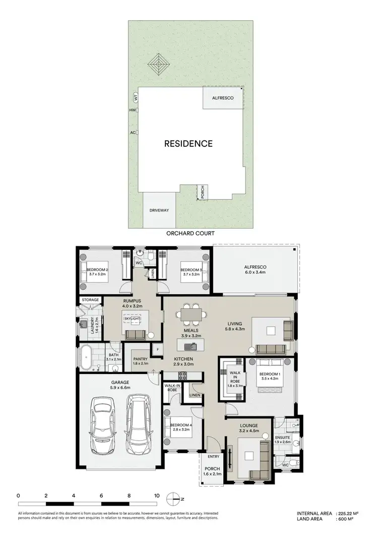 Floorplan of Homely house listing, 7 Orchard Court, Mudgee NSW 2850