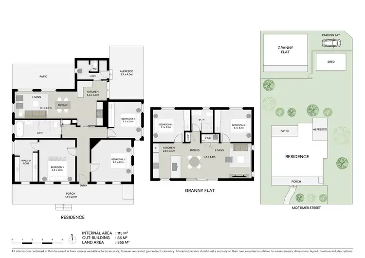 Floorplan of Homely house listing, 130 Mortimer Street, Mudgee NSW 2850