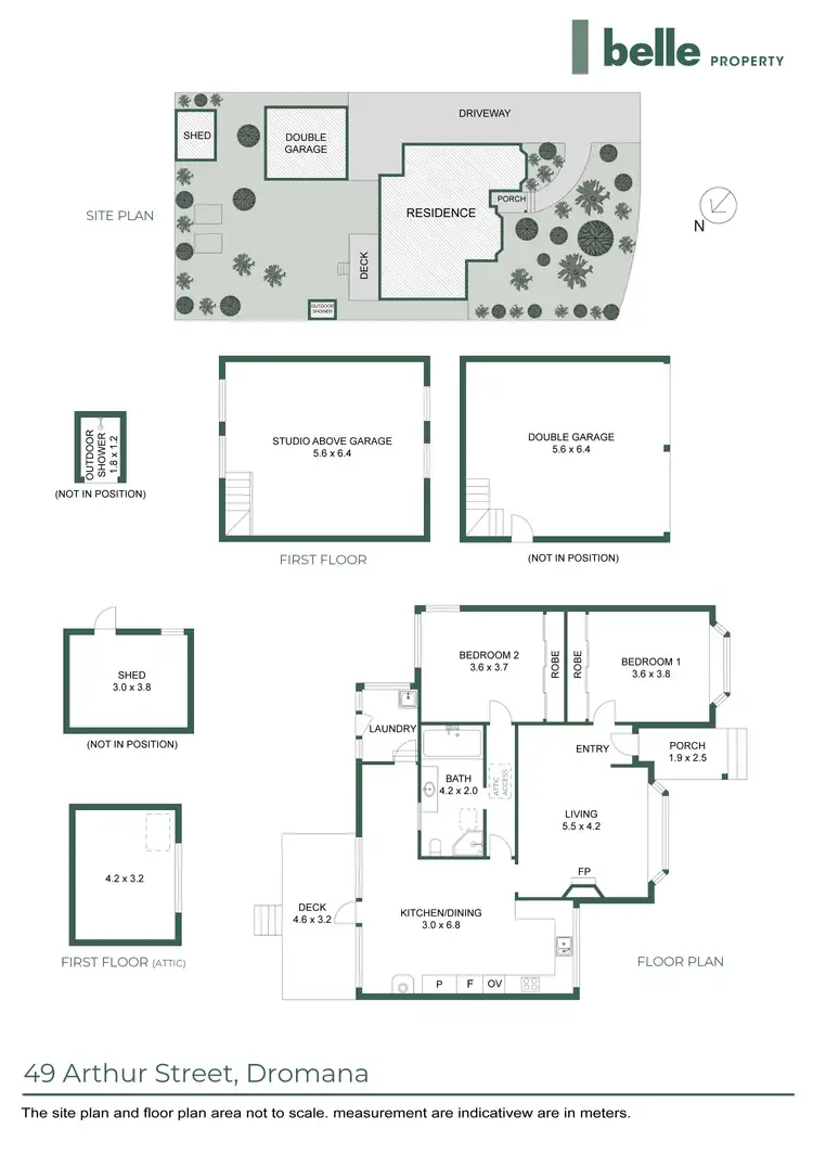 Floorplan of Homely house listing, 49 Arthur Street, Dromana VIC 3936