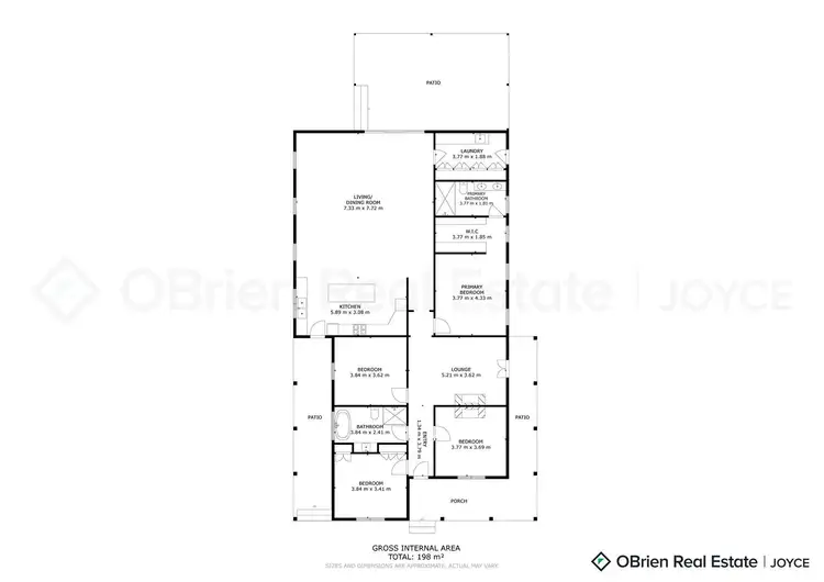 Floorplan of Homely house listing, 8 Vernon Road, Wangaratta VIC 3677