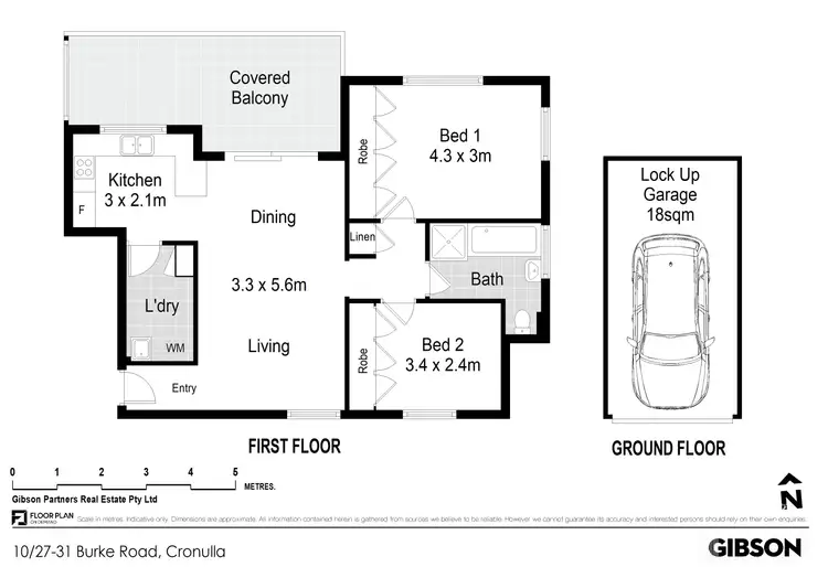 Floorplan of Homely apartment listing, 10/27-31 Burke Road, Cronulla NSW 2230