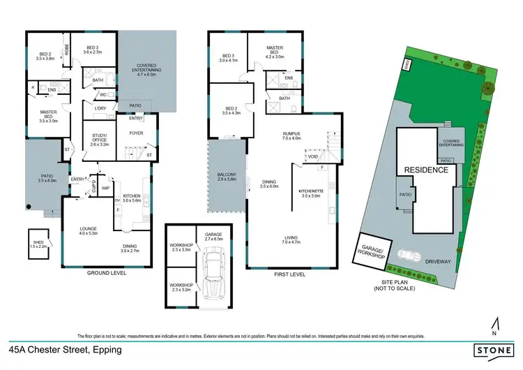 Floorplan of Homely house listing, 45A Chester Street, Epping NSW 2121