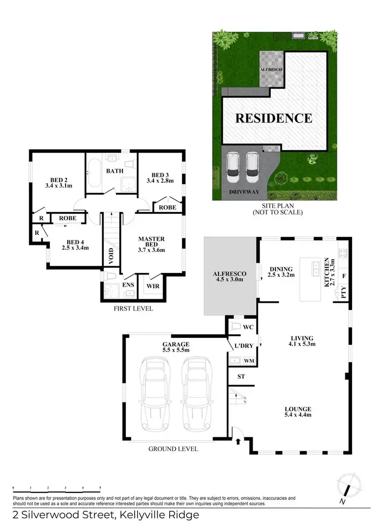 Floorplan of Homely house listing, 2 Silverwood Street, Kellyville Ridge NSW 2155