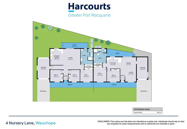 Floorplan of Homely semi-detached listing, 4 Nursery Lane, Wauchope NSW 2446