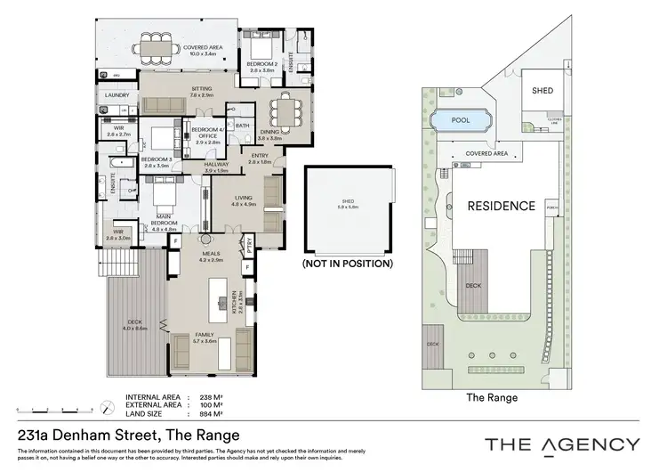 Floorplan of Homely house listing, 231A Denham Street, The Range QLD 4700