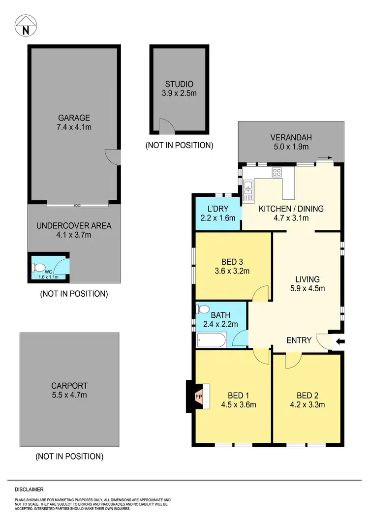Floorplan of Homely house listing, 501 Bond Street, Golden Point VIC 3350