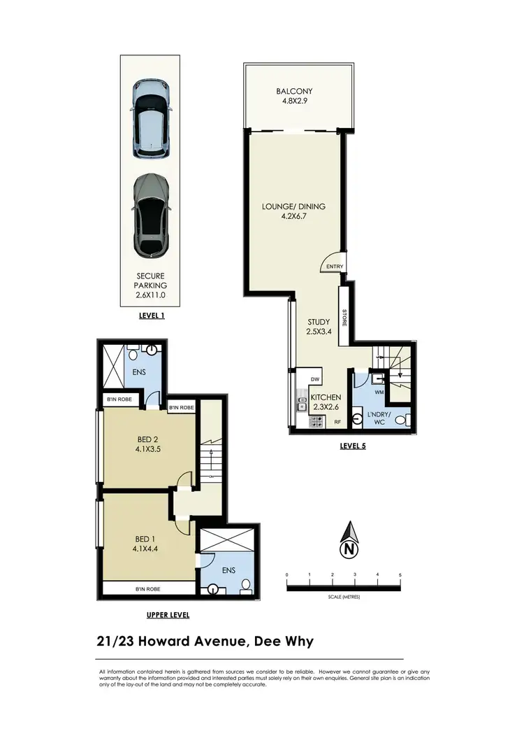 Floorplan of Homely apartment listing, 21/23 Howard Avenue, Dee Why NSW 2099