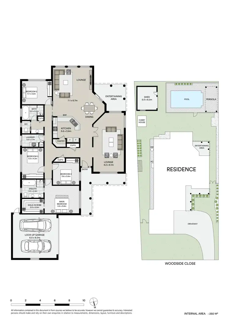 Floorplan of Homely house listing, 23 Woodside Close, Mudgee NSW 2850