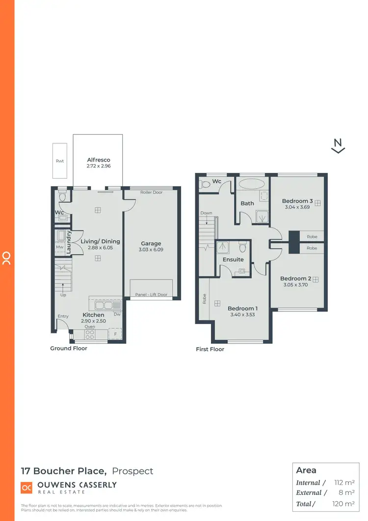 Floorplan of Homely house listing, 17 Boucher Place, Prospect SA 5082